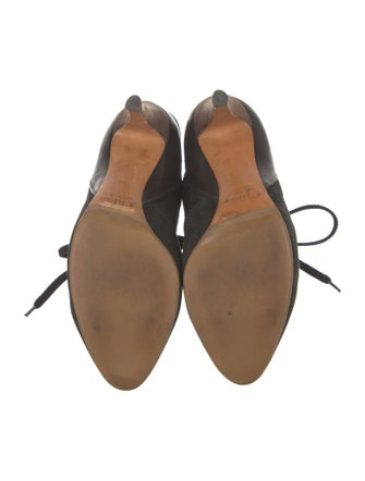 Chloé Suede Lace-Up Boots