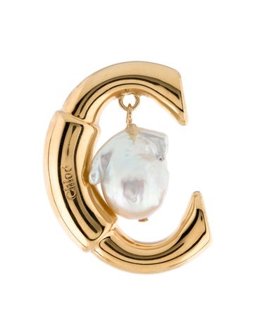 Chloé Drop Pearl Darcy Single Earring 14.0-17.5mm