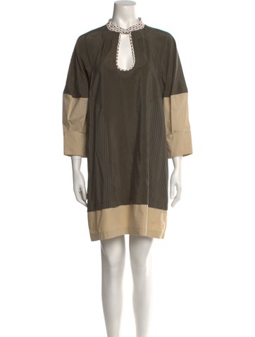 Chloé Dresses Silk Mini Dress Us8, Fr40 | M