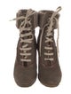 Chloé Suede Lace-Up Boots