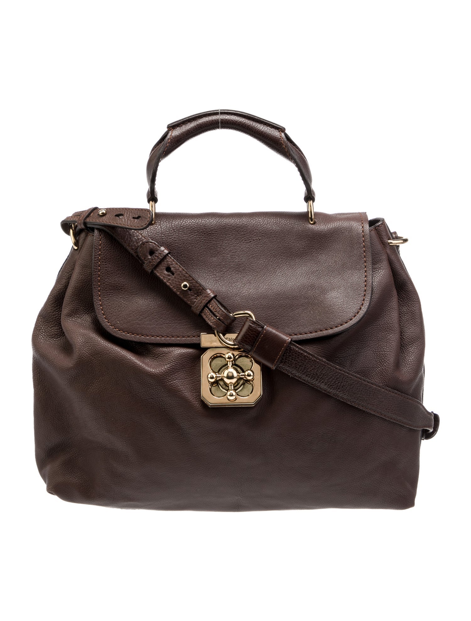 Chloé Leather Top Handle Bag