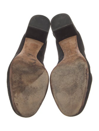 Chloé Suede Scalloped Accent Pumps