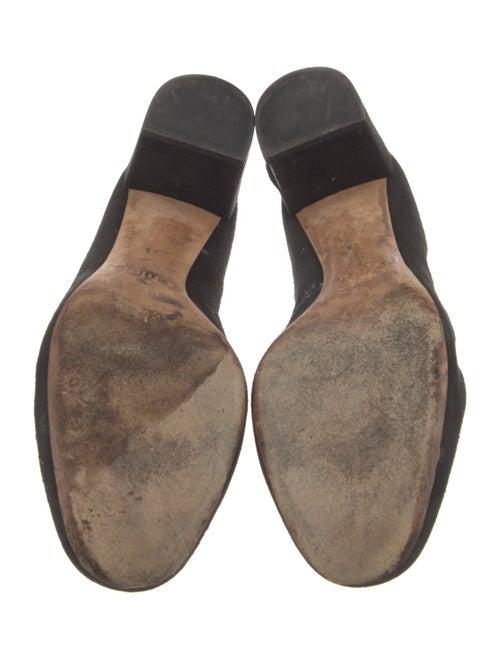 Chloé Suede Scalloped Accent Pumps