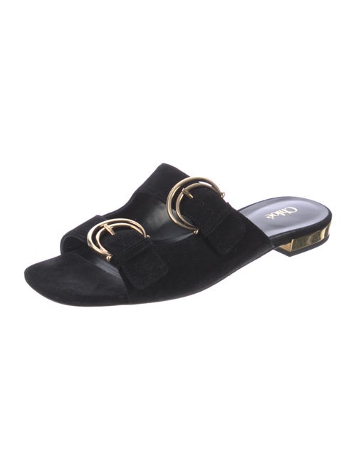 Chloé Suede Slides