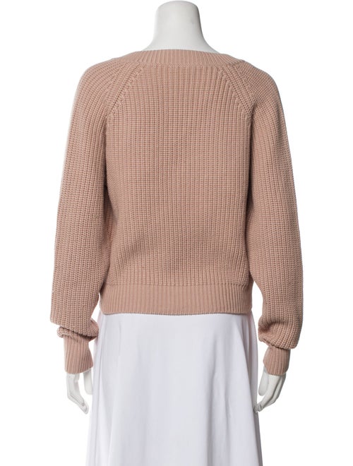 Chloé Wool Plunge Neckline Sweater