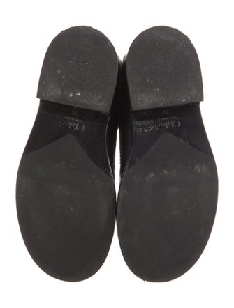 Chloé Leather Combat Boots