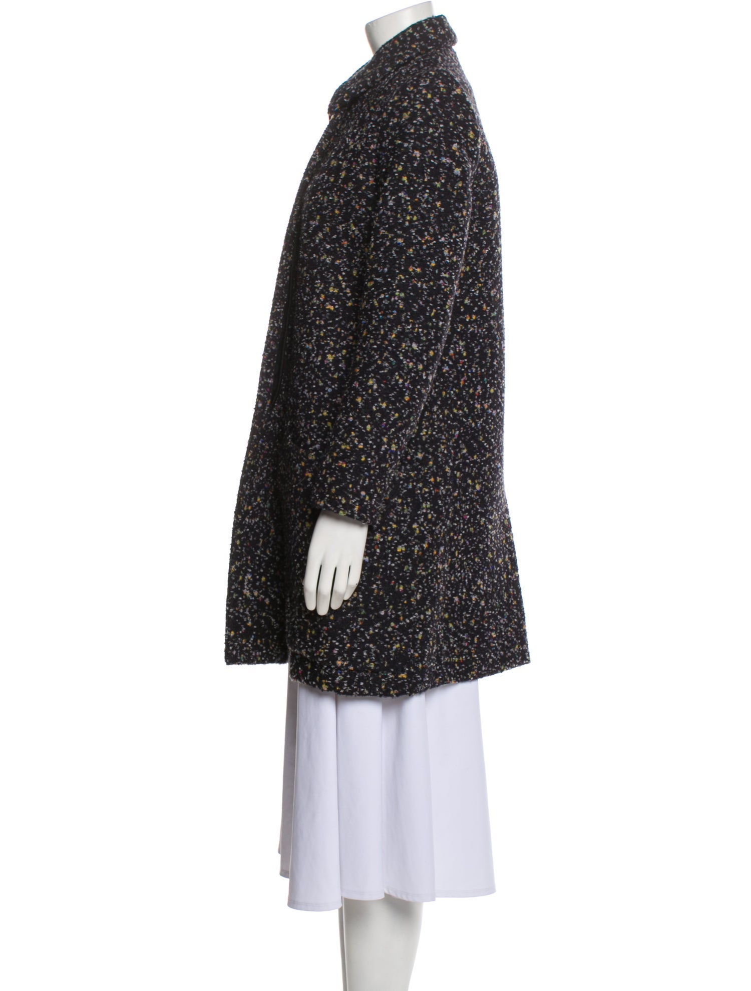 Chloé Tweed Pattern Coat