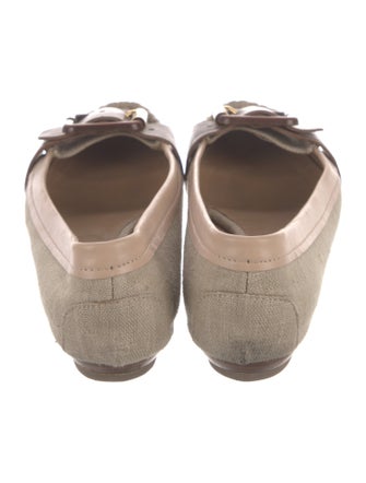 Chloé Canvas Printed Flats