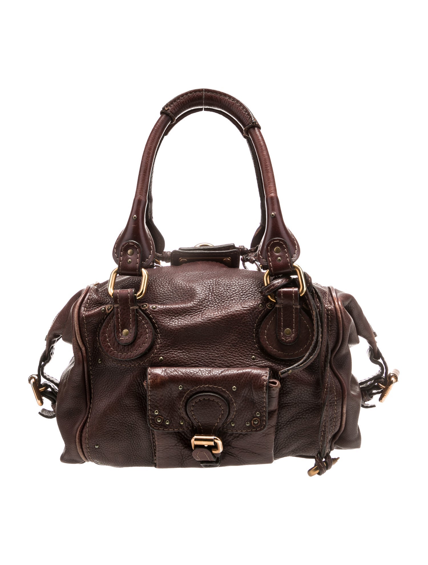 Chloé Leather Top Handle Bag