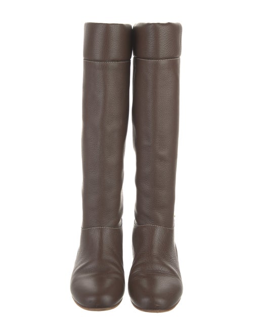 Chloé Leather Riding Boots