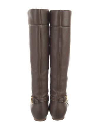 Chloé Leather Riding Boots