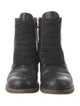 Chloé Leather Combat Boots