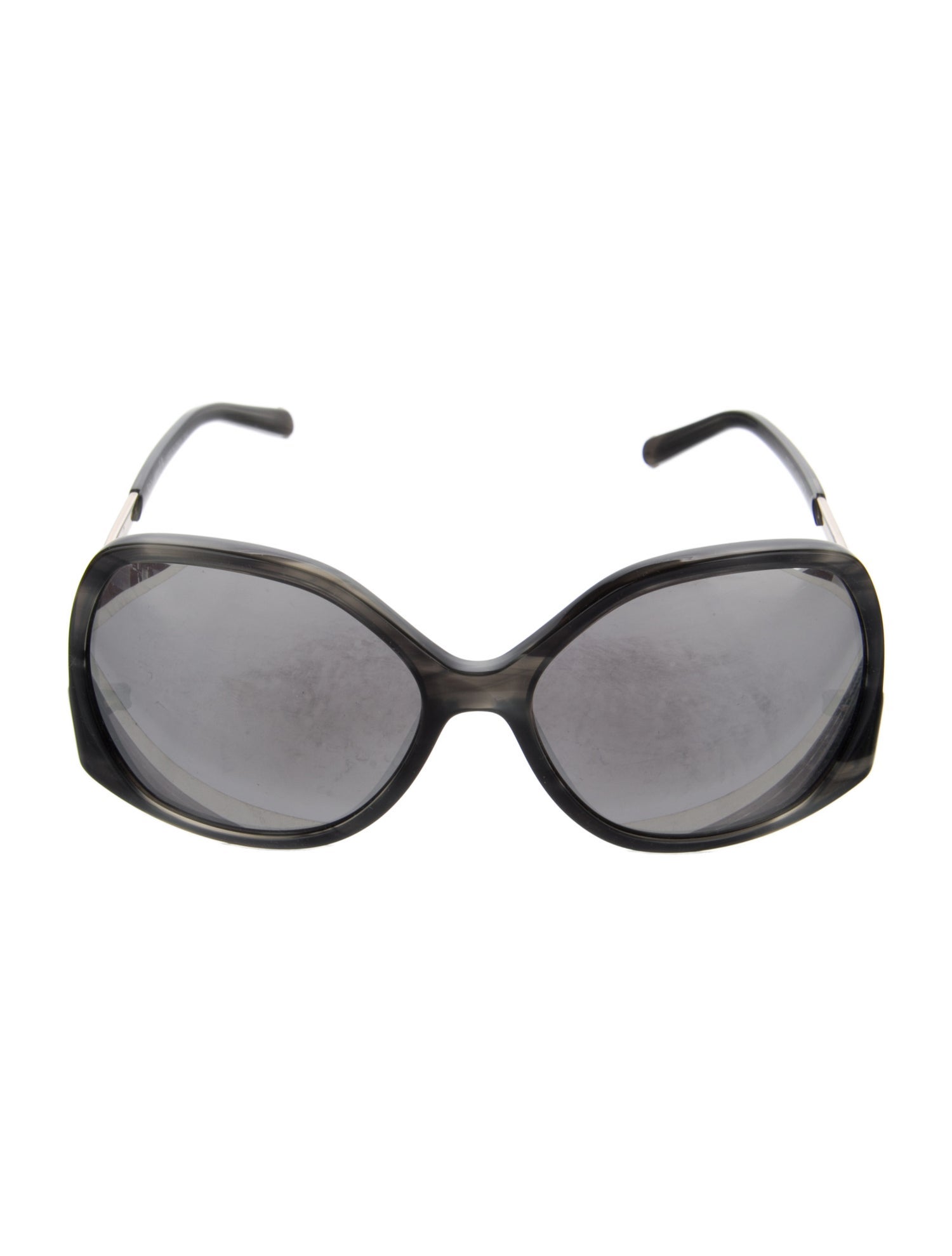 Chloé Oversize Mirrored Sunglasses