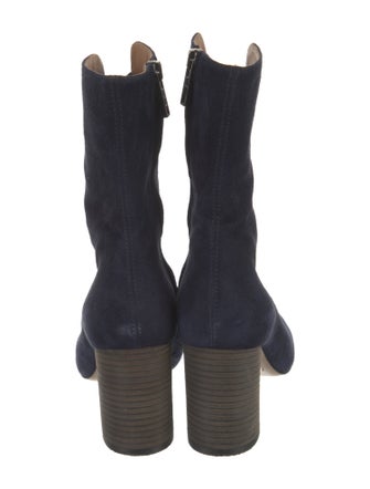 Chloé Suede Combat Boots