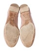 Chloé Leather Scalloped Accent Ballet Flats