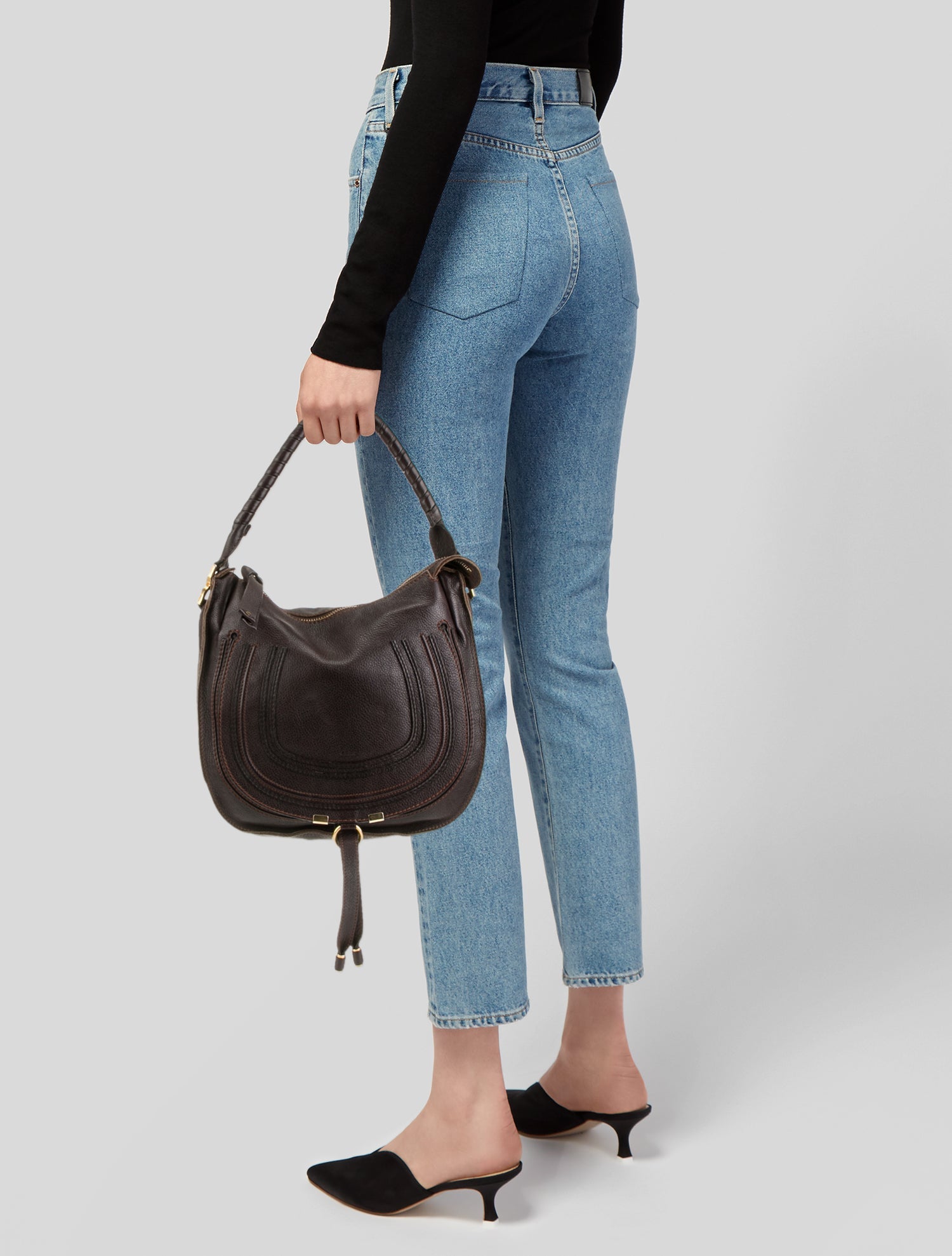 Chloé Leather Top Handle Bag