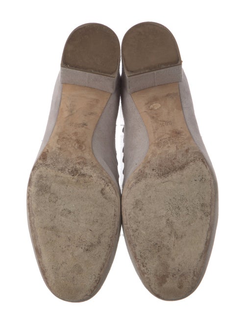 Chloé Suede Scalloped Accent Pumps