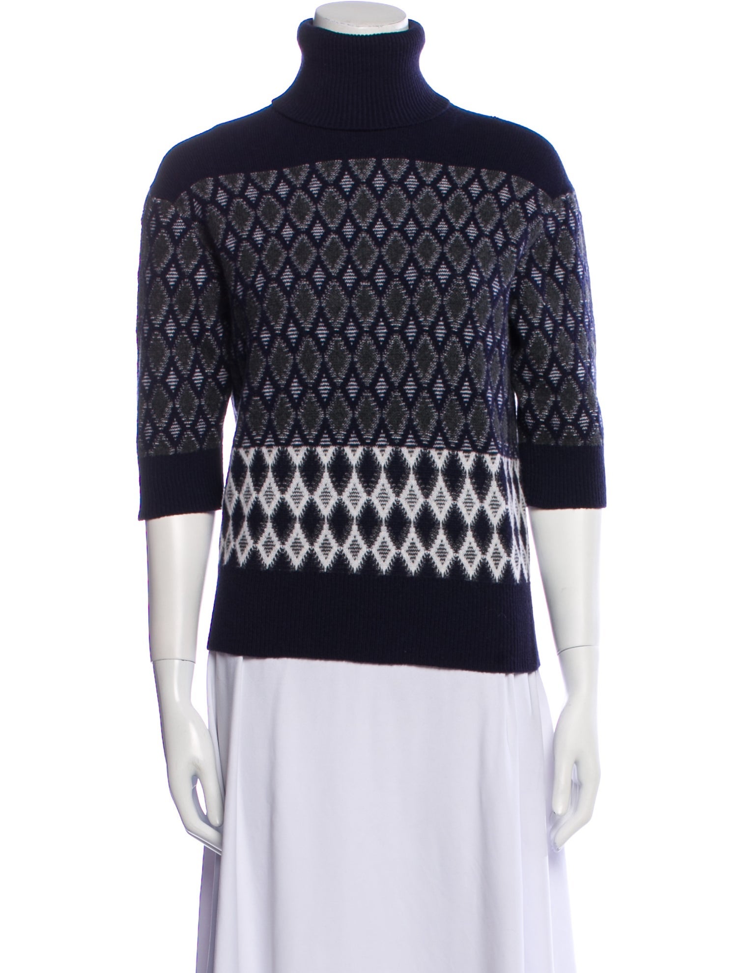 Chloé Merino Wool Printed Sweater