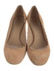 Chloé Suede Scalloped Accent Pumps