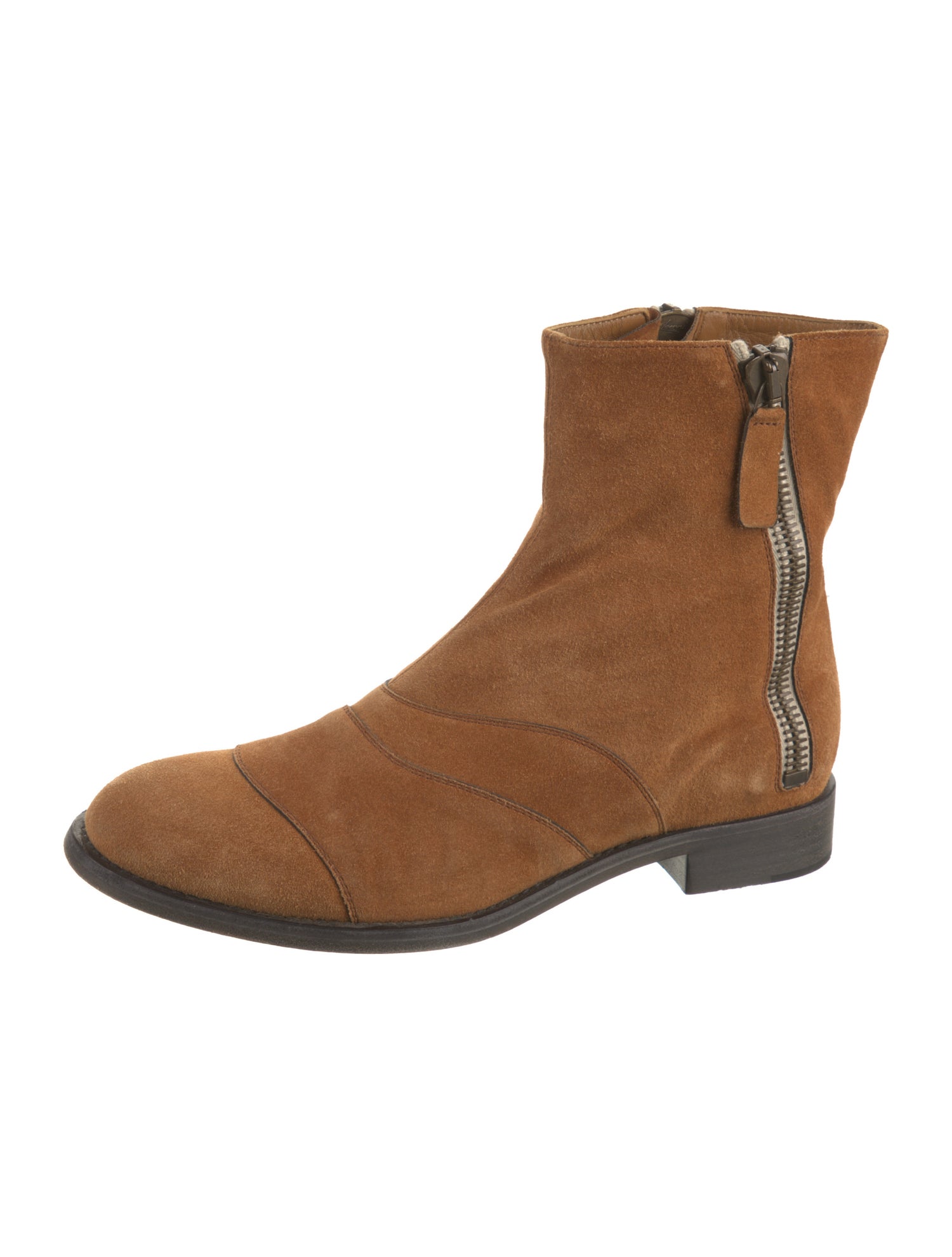 Chloé Suede Moto Boots