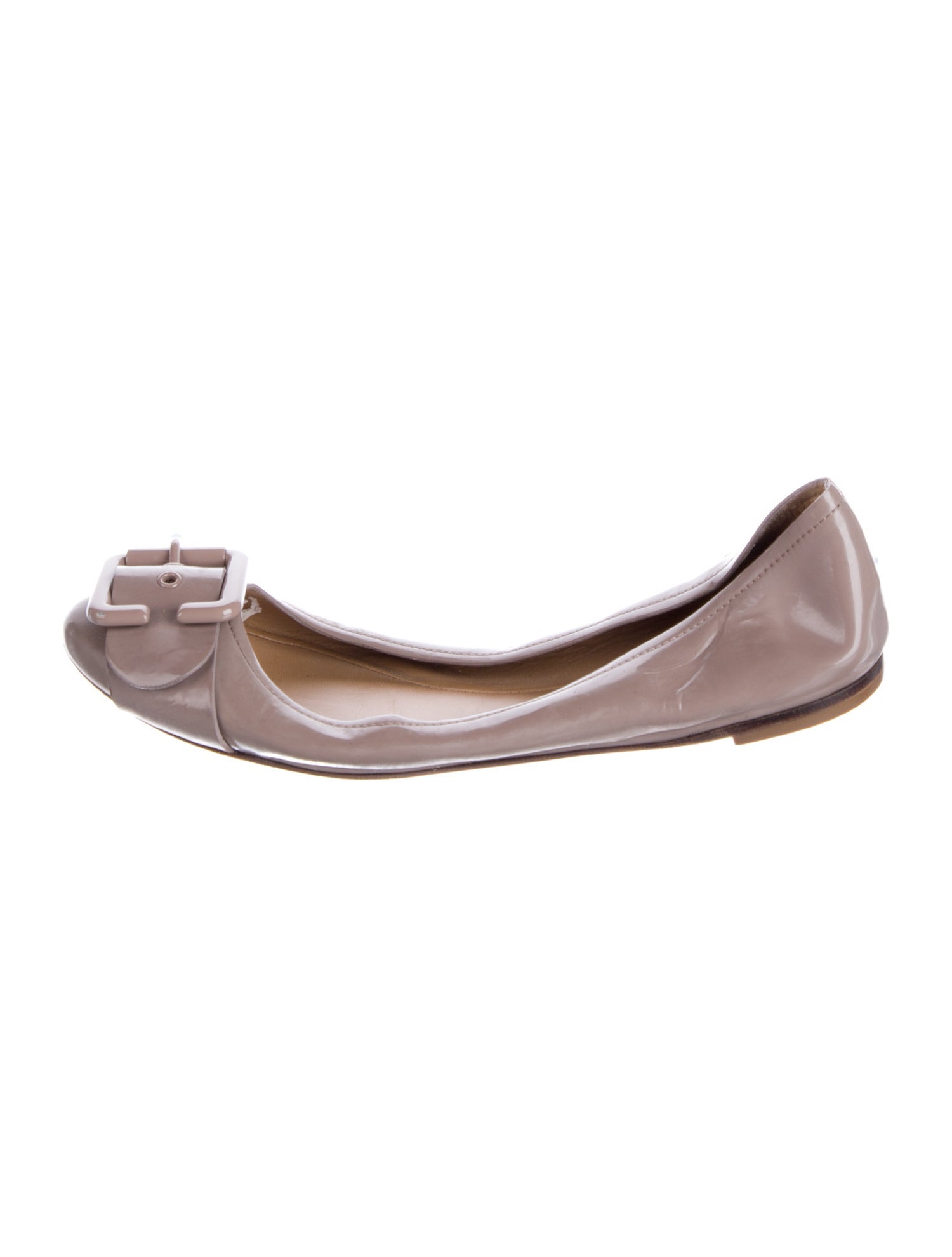 Chloé Patent Leather Ballet Flats