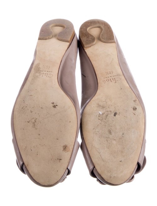 Chloé Patent Leather Ballet Flats