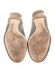 Chloé Leather Scalloped Accent Ballet Flats