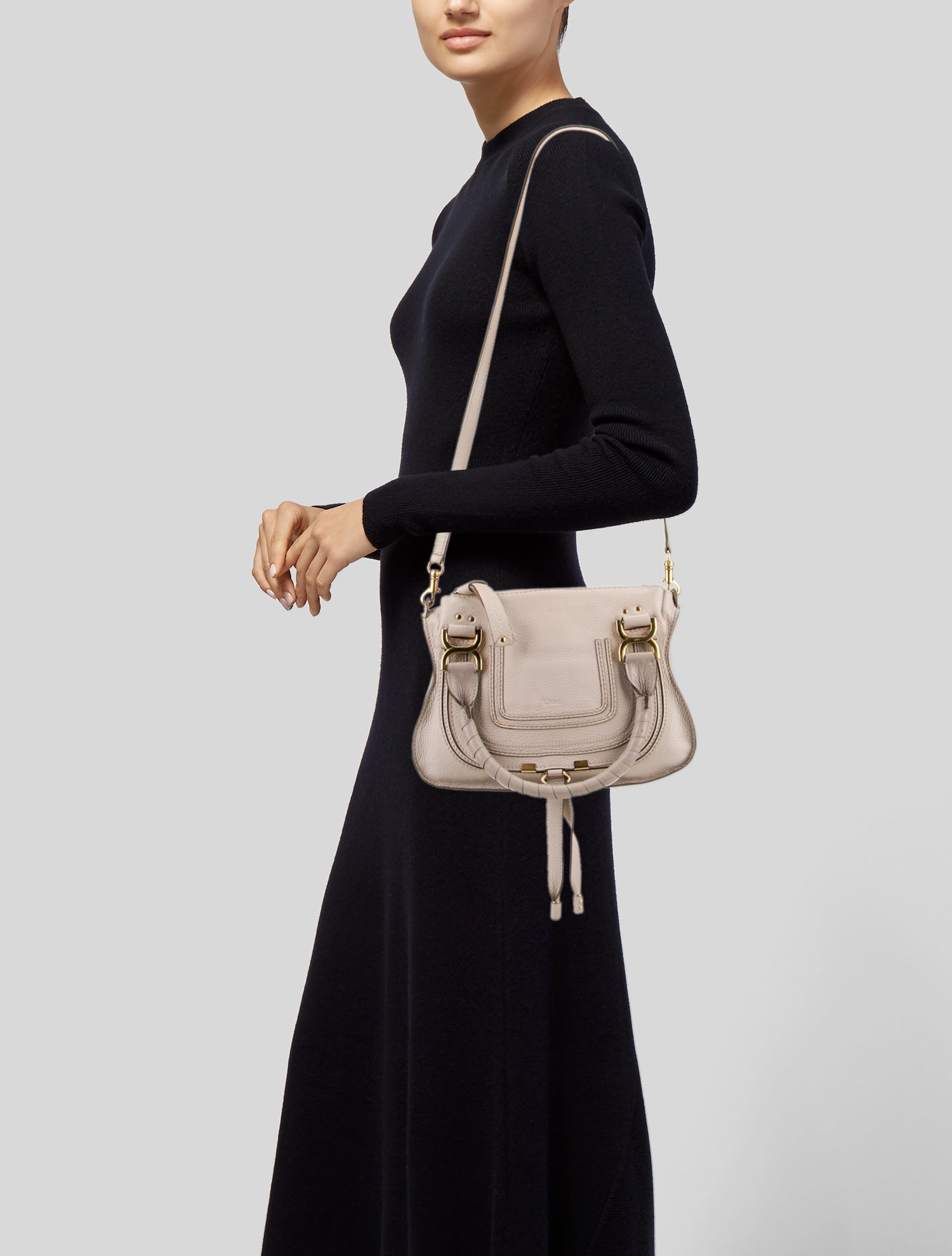 Chloé Leather Top Handle Bag