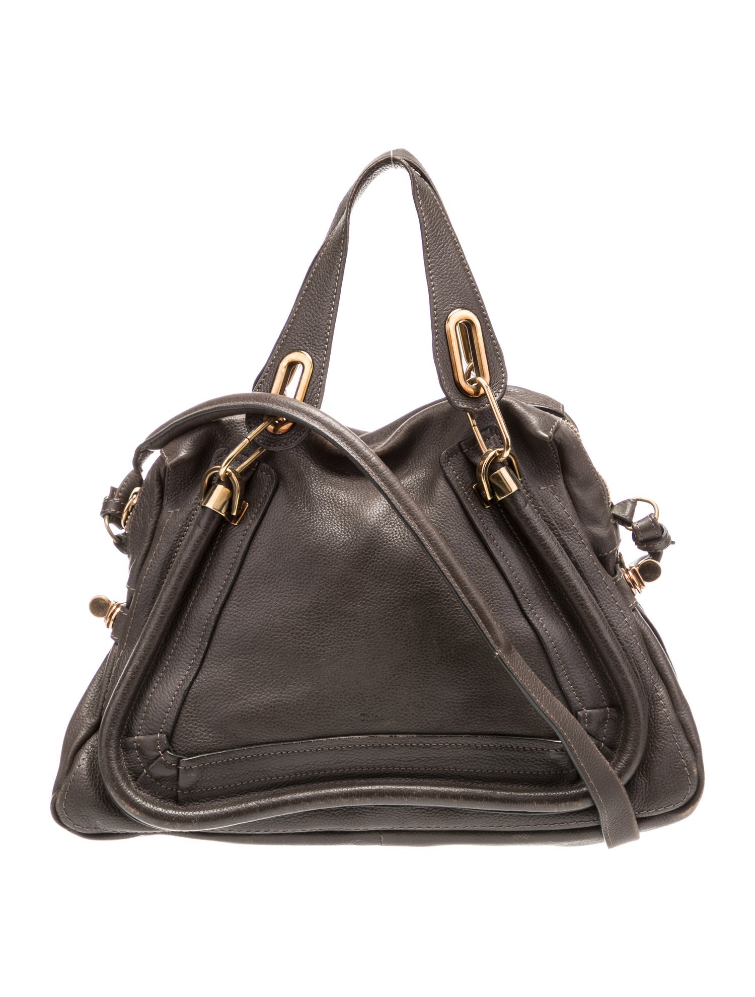 Chloé Leather Top Handle Bag