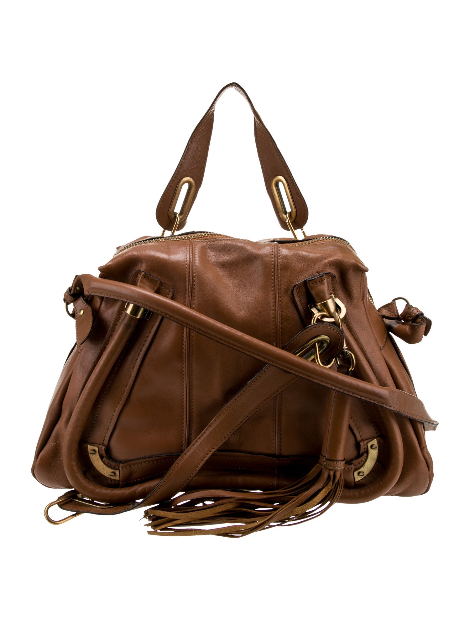 Chloé Leather Top Handle Bag