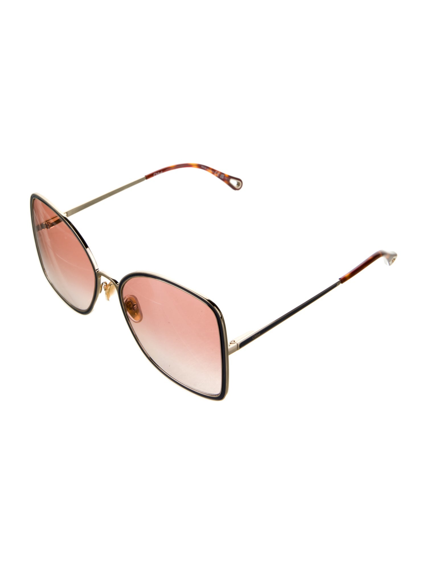 Chloé Oversize Gradient Sunglasses
