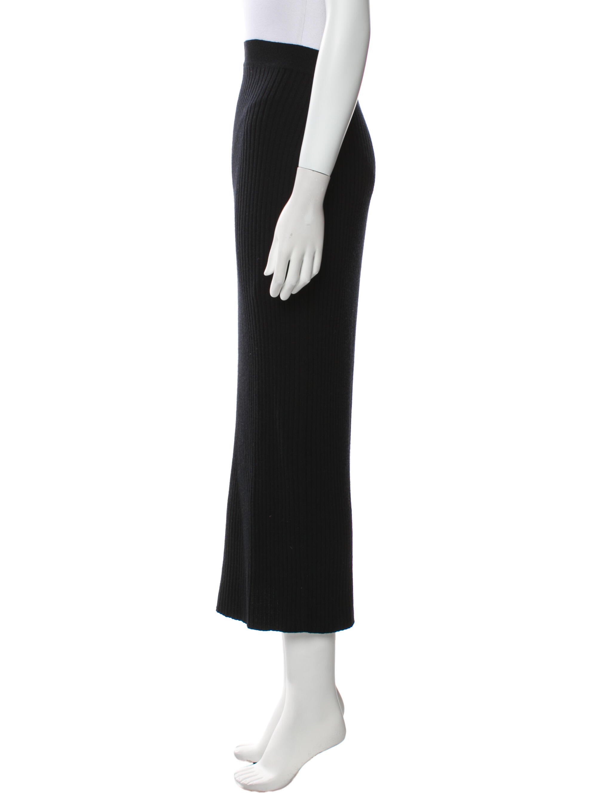 Chloé Wool Midi Length Skirt