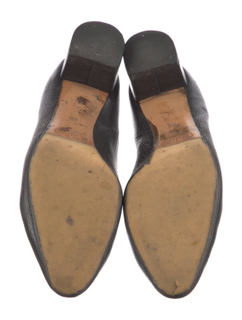 Chloé Leather Colorblock Pattern Pumps