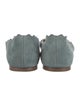 Chloé Suede Scalloped Accent Ballet Flats