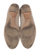 Chloé Leather Scalloped Accent Ballet Flats