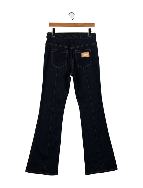 Chloé High-Rise Wide Leg Jeans