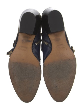 Chloé Leather Studded Accents Boots