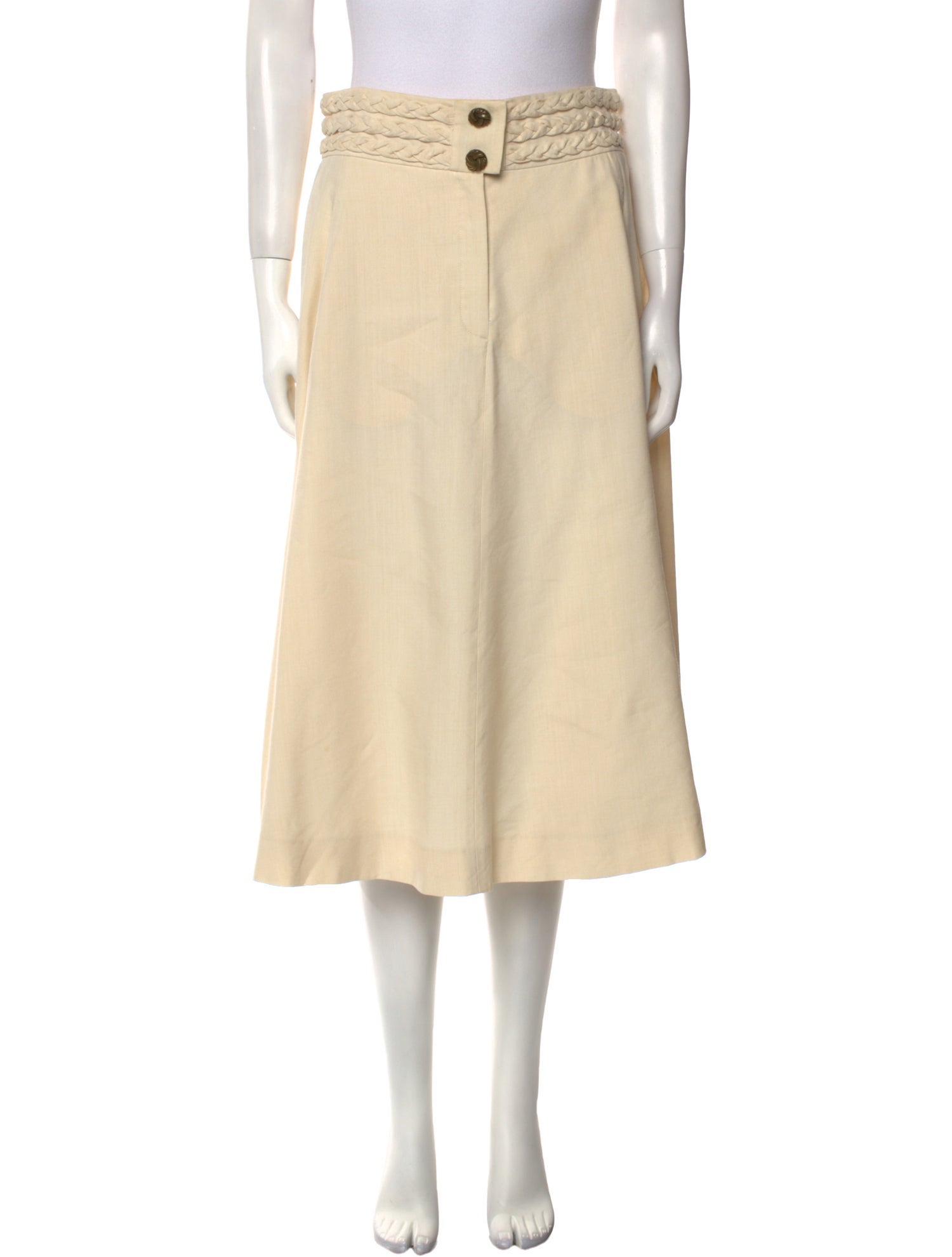 Chloé Vintage Midi Length Skirt