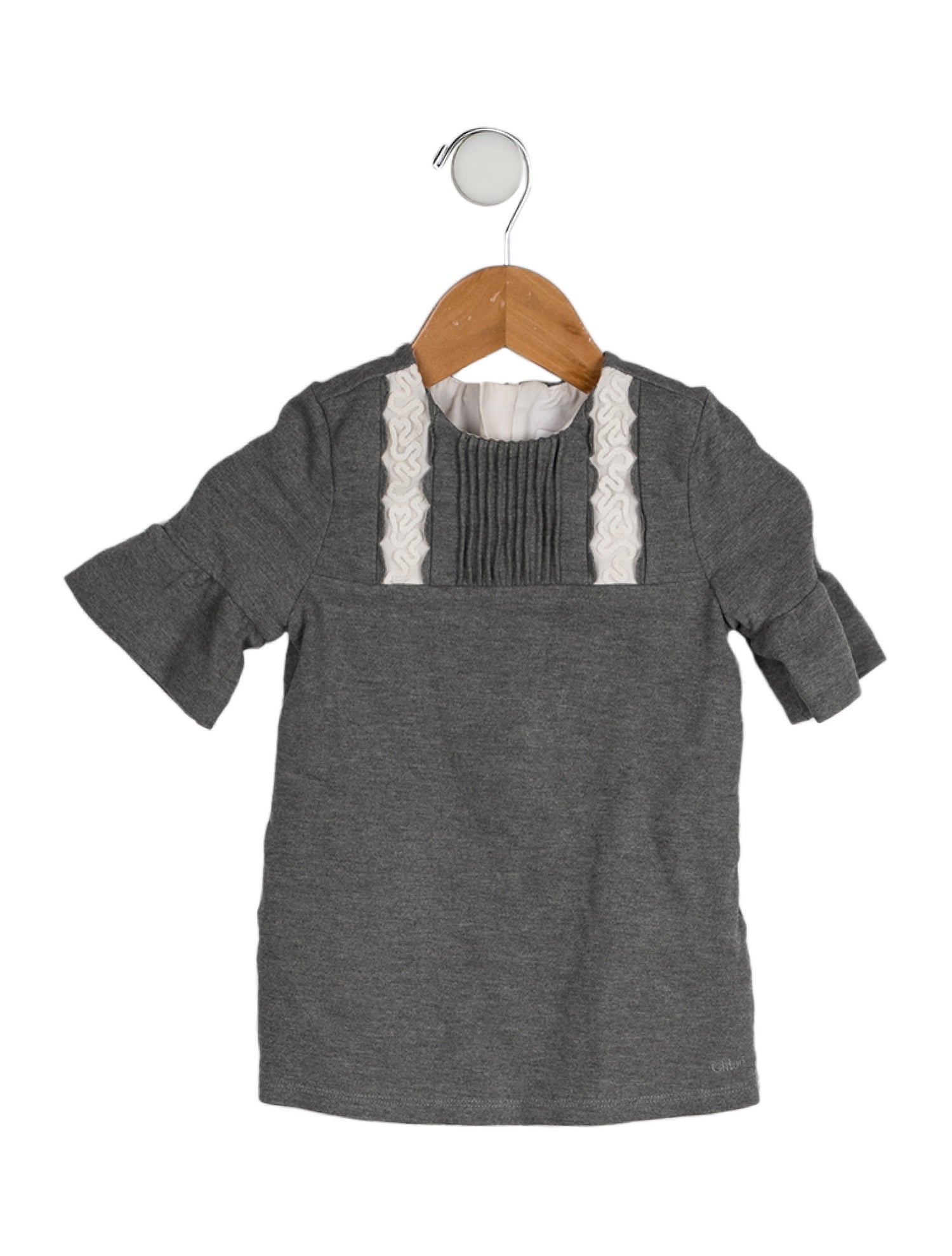 Chloé Girls Pleated Dress