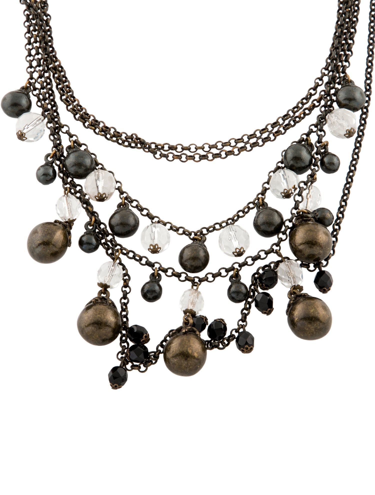 Chloé Bead Multistrand Necklace