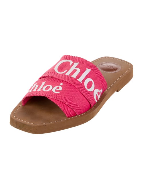 Chloé Canvas Printed Slides