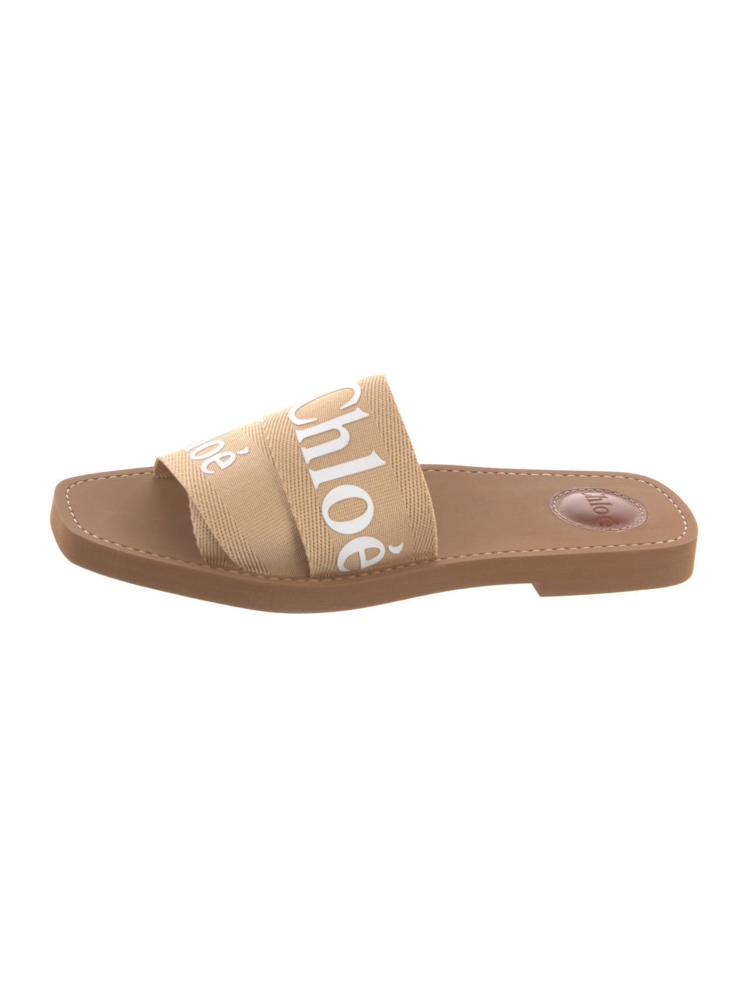 Chloé Canvas Printed Slides