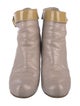 Chloé Leather Colorblock Pattern Boots