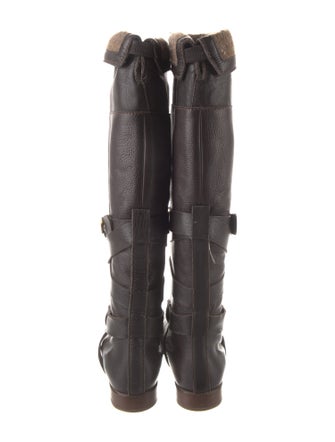Chloé Leather Riding Boots