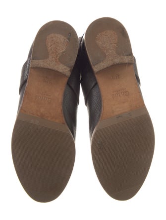 Chloé Leather Riding Boots