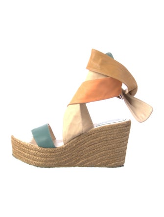 Chloé Leather Espadrilles