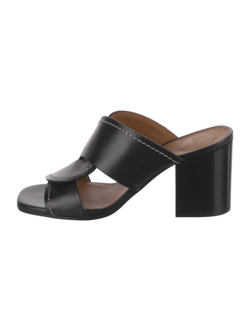 Chloé Leather Slides
