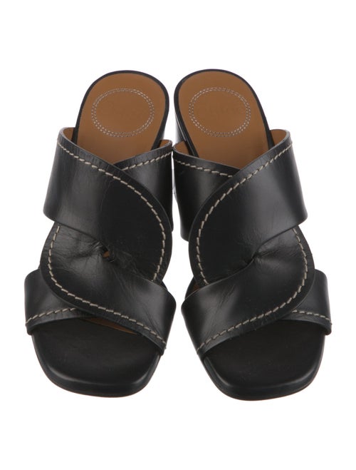 Chloé Leather Slides