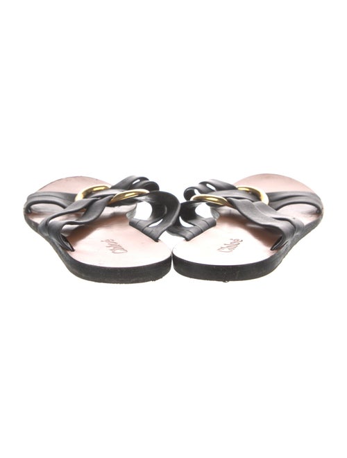 Chloé Leather Slides