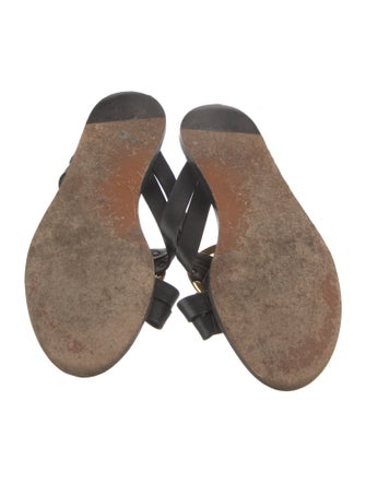 Chloé Leather Slides